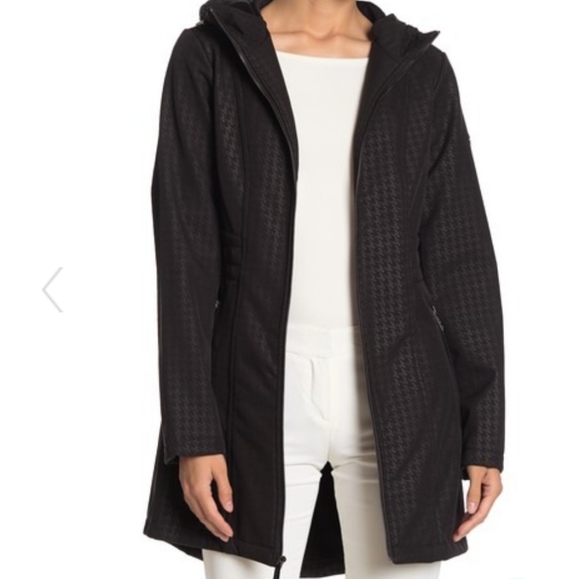 MICHAEL KORS FRONT ZIP RAIN COAT NWT - Picture 2 of 8